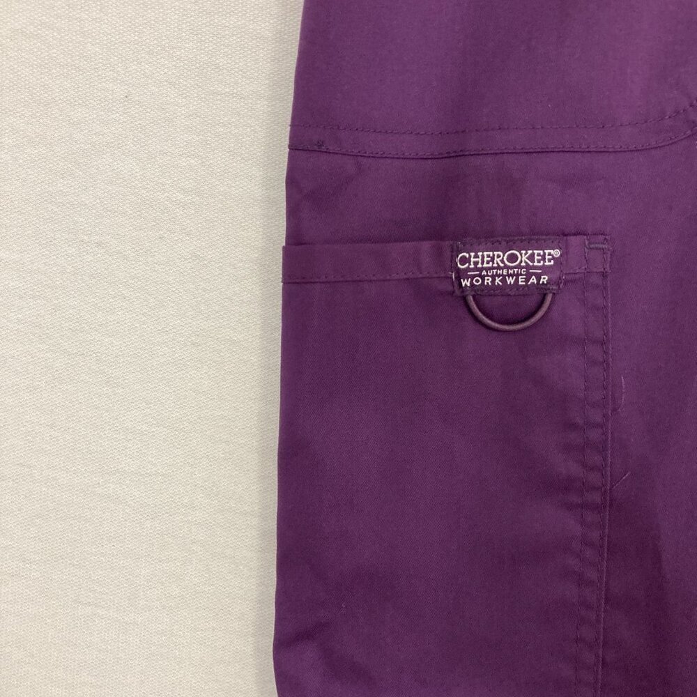 New Cherokee Purple Revolution Mid Rise Moderate Flare Pants 3XL - Picture 2 of 11